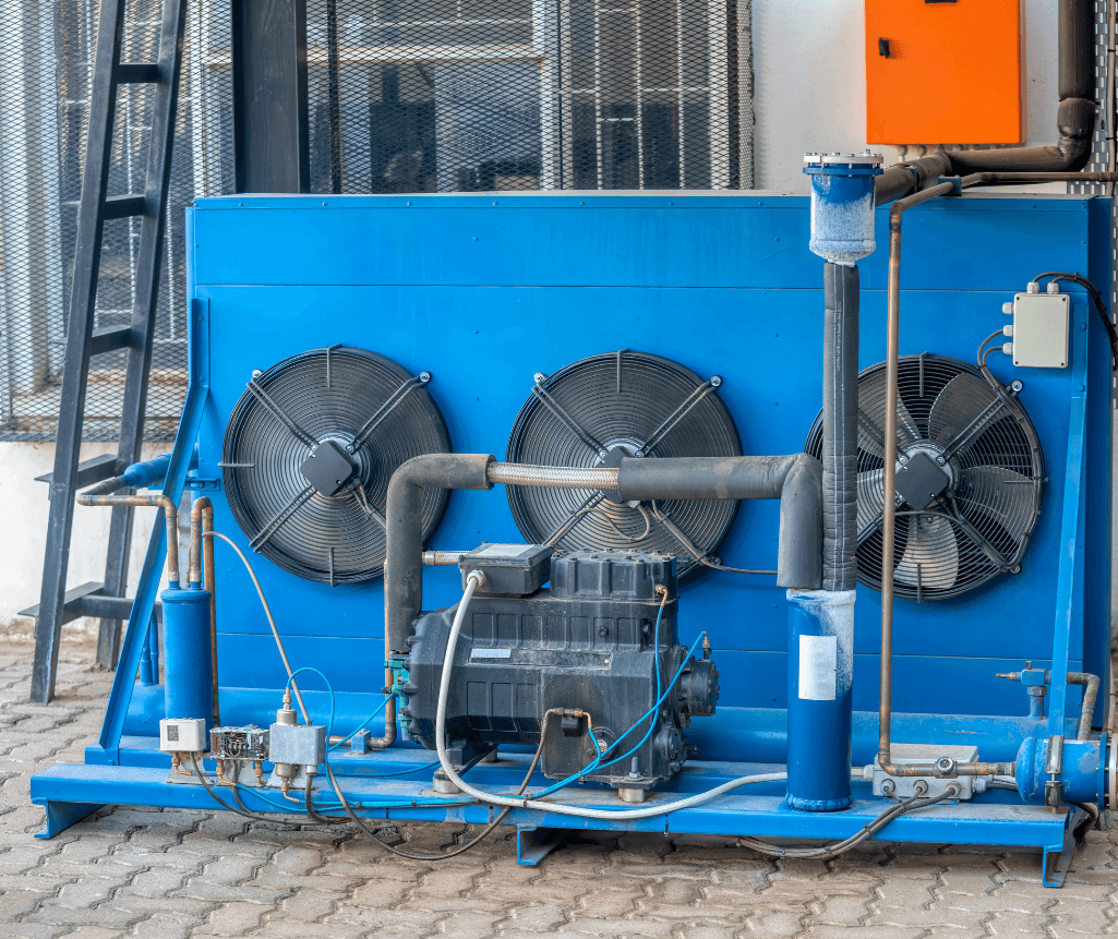 Commercial refrigeration piping installation Dubai